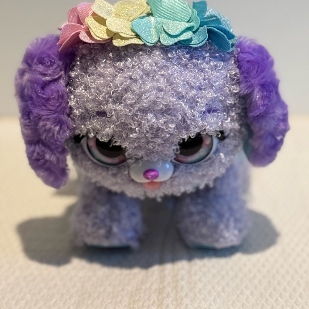 Fairy Puppy Dog Purple
